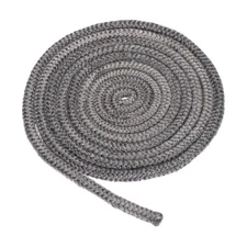 5/16"x 118" Wood Stove Gasket Graphite Fiberglass Round Seal Rope Black