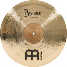 Meinl Cymbals Byzance Brilliant Polyphonic Crash Cymbal - 18 inches
