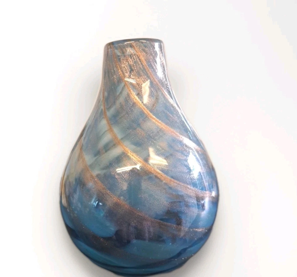 Lenox 海景漩涡花瓶,11 英寸。 No led水晶 — 第 2/4 张图片