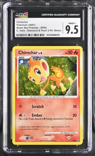 Chimchar graded CGC 9.5 for sale on eBay