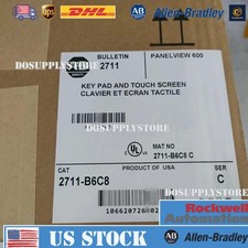 2711-B6C8 Ser B 2711B6C8 PanelView 600 Touch Key DH FRN 4.46  US Free Tax