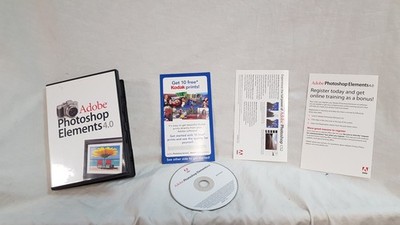 Adobe PhotoShop Elements 4.0 ALTE VINTAGE Software für Macintosh