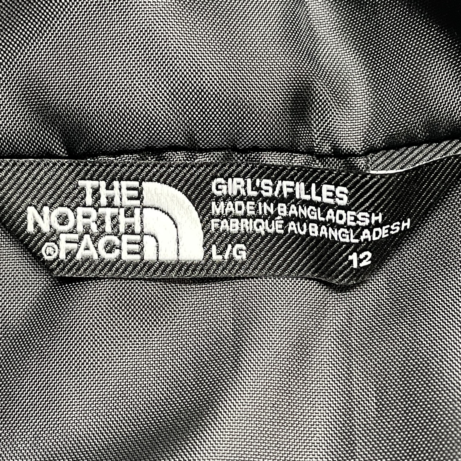 The North Face Girls Antora Rain Jacket Black Size L Waterproof Windproof Hooded thumbnail 11