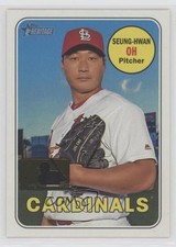 2018 Topps Heritage High Number SP 100th Anniversary /25 Seung-Hwan Oh #440 fm0