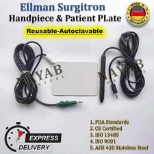 Ellman Surgitron FPPF handpeice & Patient Plate antenna Ellman Surgitron H4 OEM