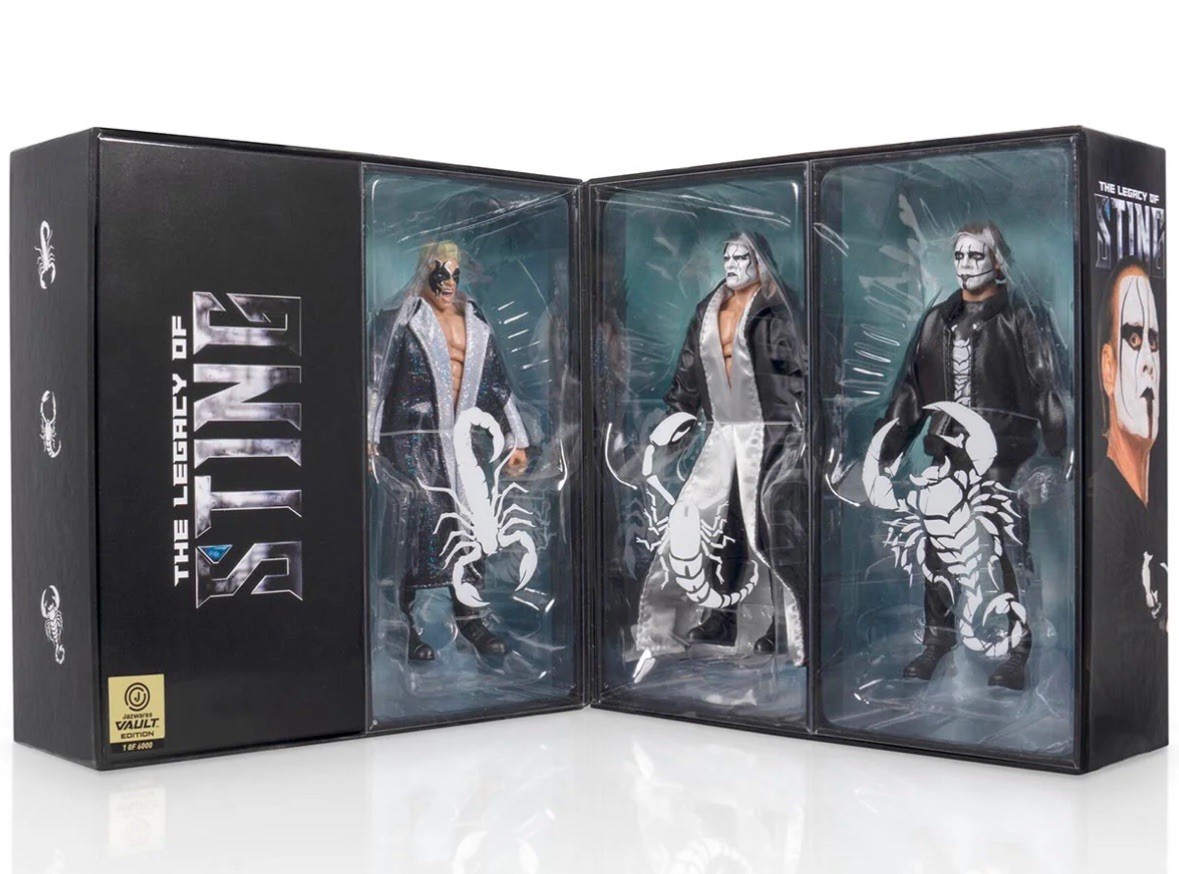 AEW Legacy of Sting 3-Pack Exclusive 1 Of 6000 | eBay