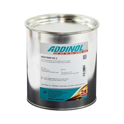 ADDINOL Hochtemperaturfett Hightemp EK 2 1 Kg Mehrzweckfett Schmier Fett Grease