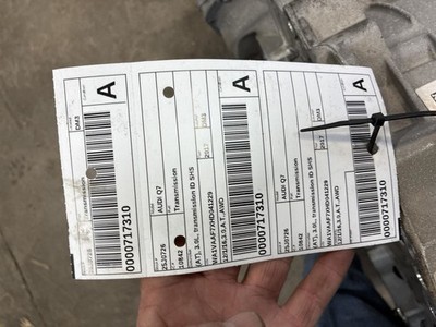 Automatic Transmission 3.0L Transmission ID Shs Fits 17-19 AUDI Q7 2090506