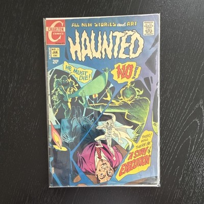 Vintage Charlton Comics Haunted #3 (1972) A Stay of Execution Horror & Sci-Fi