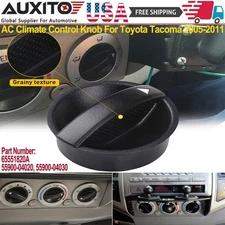Control Knob of Heater A/C Temperature HVAC Fan Fits for Toyota Tacoma 2005-2011