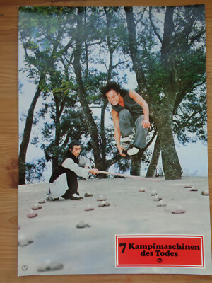 Kinoaushangfoto  7 Kampfmaschinen des Todes / Qi bu mi zong 1.  Tien-Chi Cheng