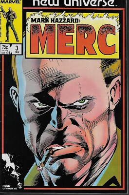 Mark Hazzard: Merc (Marvel New Universe) No.3 / 1987 Peter David Alan Kupperberg