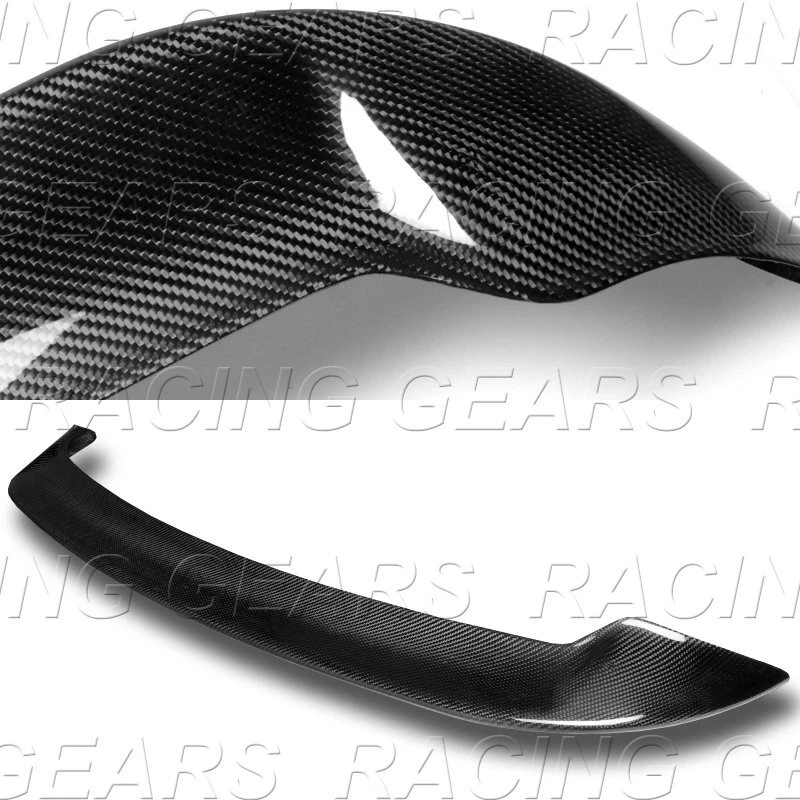 ALERÓN DE TECHO TRASERO DE FIBRA DE CARBONO REAL PARA 10-13 VOLKSWAGEN VW GOLF 6 MK6 GTi Foto 2 de 4