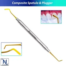 Dental Composite Filling Instruments Spatula & Plugger Titanium Colorful Tips