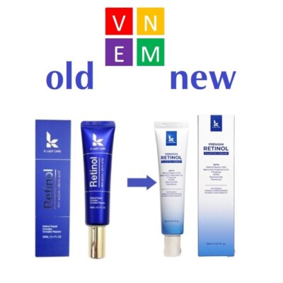 K Lady Care Retinol Skin Active Face Cream Made in Korea Anti- aging
