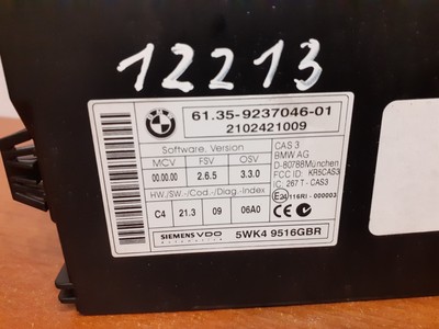 BMW X5 E70 Motorsteuergerät 0281017021 8510841 #12213 61.35