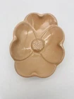 Vintage Frankoma Pottery  Dogwood 477 Trinket Soap Ring Dish Tea Bag Holder