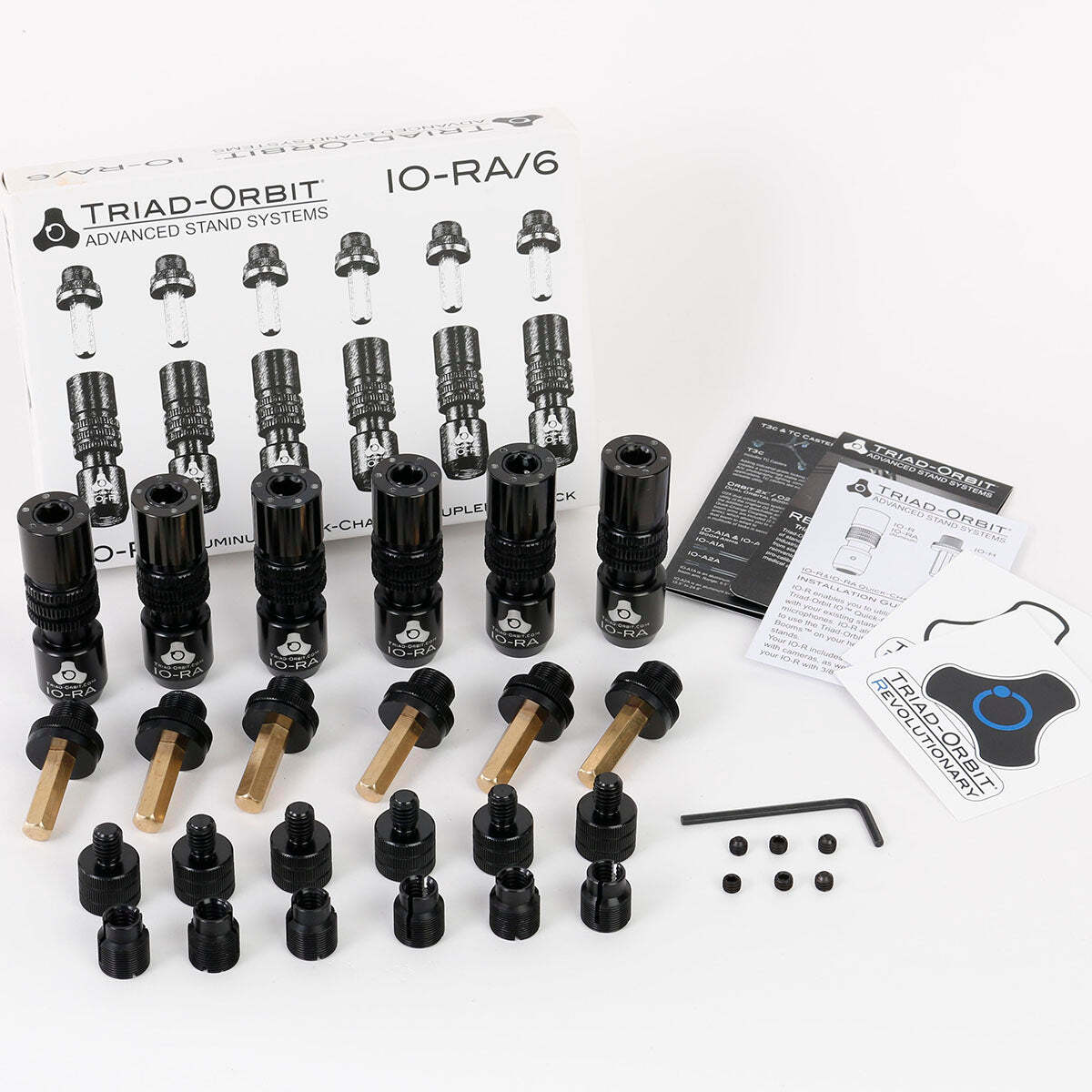 Быстросменная муфта Triad-Orbit IO-RA/6 - IO Retrofit, алюминиевая, в упаковке 6 штук