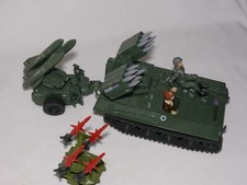 VINTAGE HASBRO G.I. JOE MISSILE DEFENSE TEAM: FEATURING HAWK AND COVER GIRL