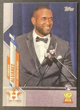 2020 TOPPS YORDAN ALVAREZ SP PHOTO VARIATION HOUSTON ASTROS ROOKIE #U-300