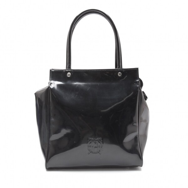 Jean-Paul GAULTIER Logo Embossing Enamel Bag(K-110536) | eBay