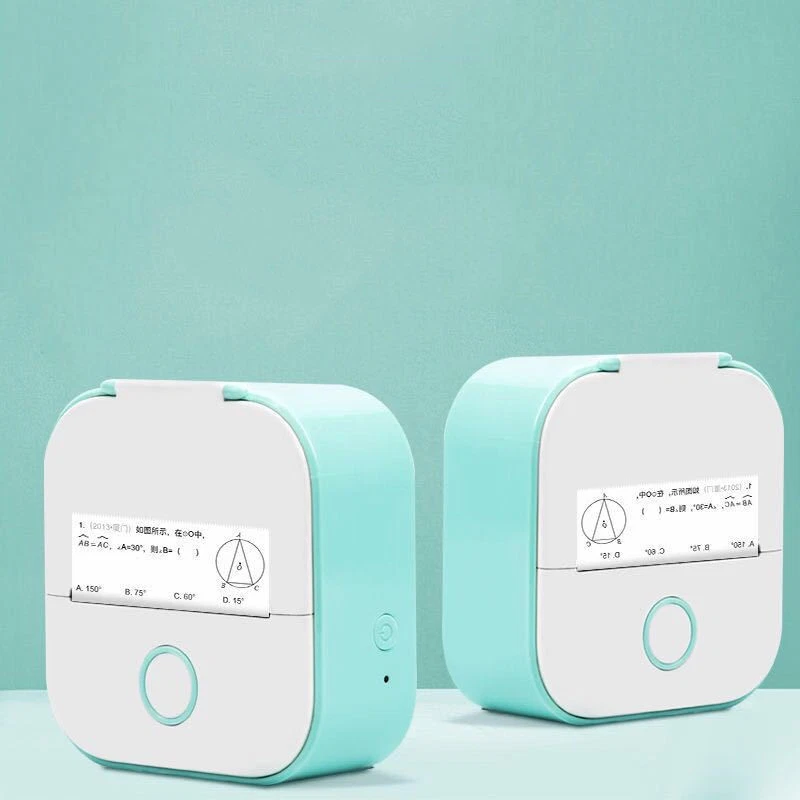 Bluetooth Mini Thermal Label Printer for Home Stickers & Photos