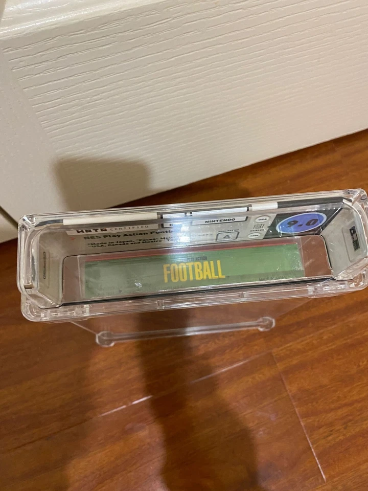 Play Action Football Nintendo NES Factory Sealed WATA VGA Graded 9.0 A NEAR MINT - Image 4 of 4