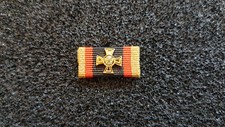 (S1-147) Bundeswehr Ehrenkreuz gold Bandspange Ordensspange 