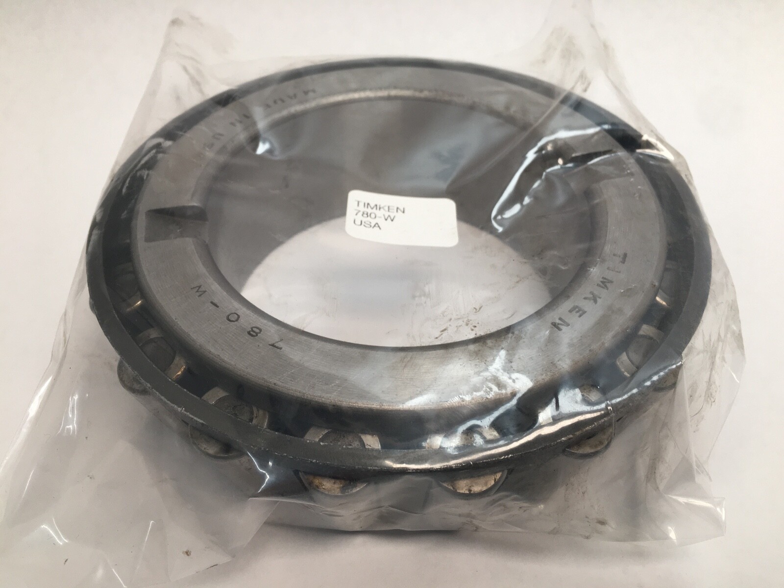 TIMKEN 780W Taper Roller Bearing Cone 4 Inch ID 780W Made in USA