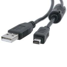 USB Data Transfer Charger Power Cable for Olympus SP-810UZ