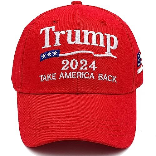 Trump 2024 Hat Donald Trump Hat Take America Back MAGA USA 7-7 5/8 T17red