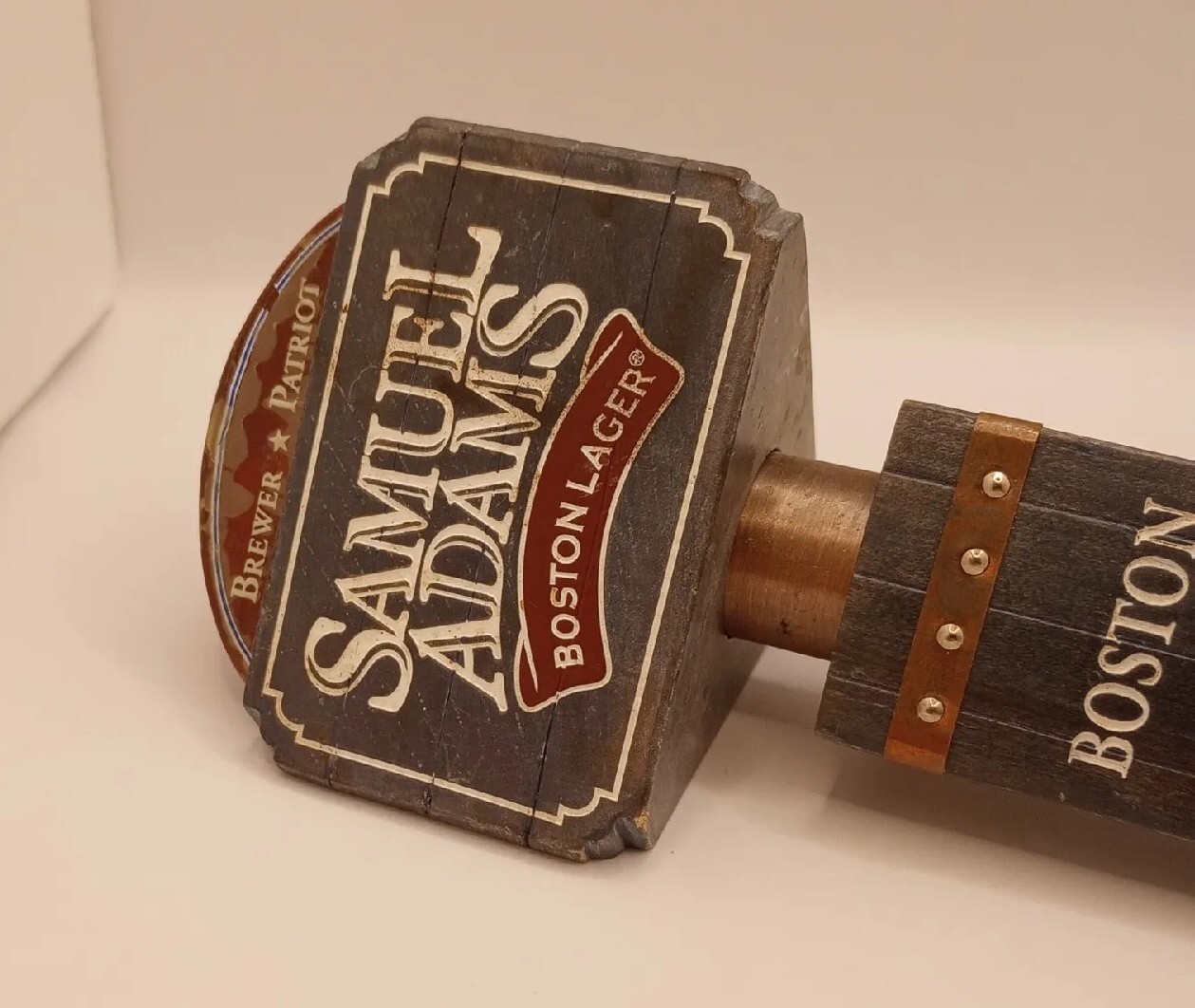 Samuel Adams ~ Boston Lager ~ Tap Handle ~ Brewer ~ Patrion