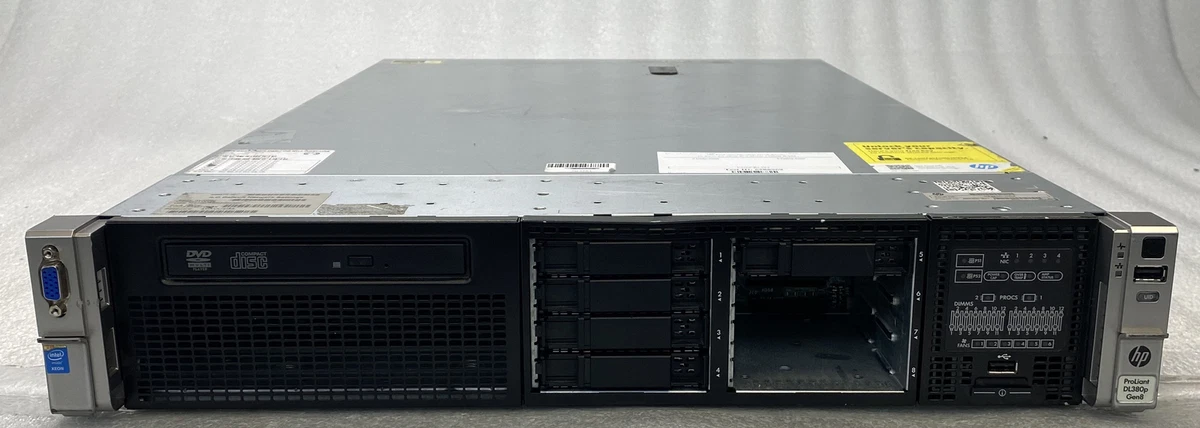 HP ProLiant DL380p Gen8 25SFF Barebones CTO Server SAS 2x Heatsinks, P420i 2GB