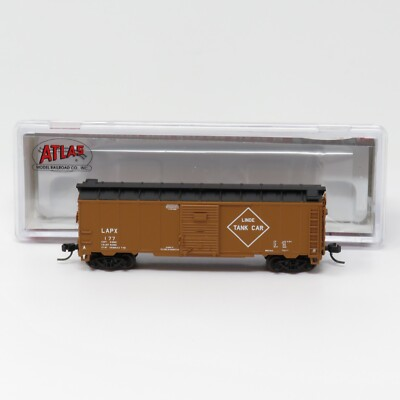 #ad Atlas N 50006106 Linde Air Products LAPX 1932 ARA 40#x27; Steel Boxcar Freight Car $23.96