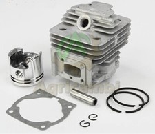 Cilindro e pistone decespugliatore 43 cc con fasce e spinotto e guarnizione 