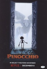 Guillermo Del Toro Pinocchio Autographed Signed 12x18 Photo ACOA