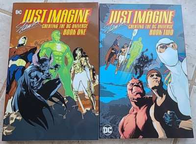 Just Imagine Stan Lee Creating the DC Universe book 1 & book 2 - TPB lot set