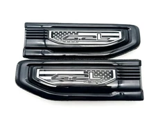 6.2L V8 Fender Vent Emblem Kit 86532094 Black Fit For 2019-2025 GMC Sierra 1500