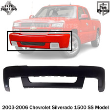 New Front Bumper Cover Primed For 2003-2006 Chevrolet Silverado 1500 Ss Model