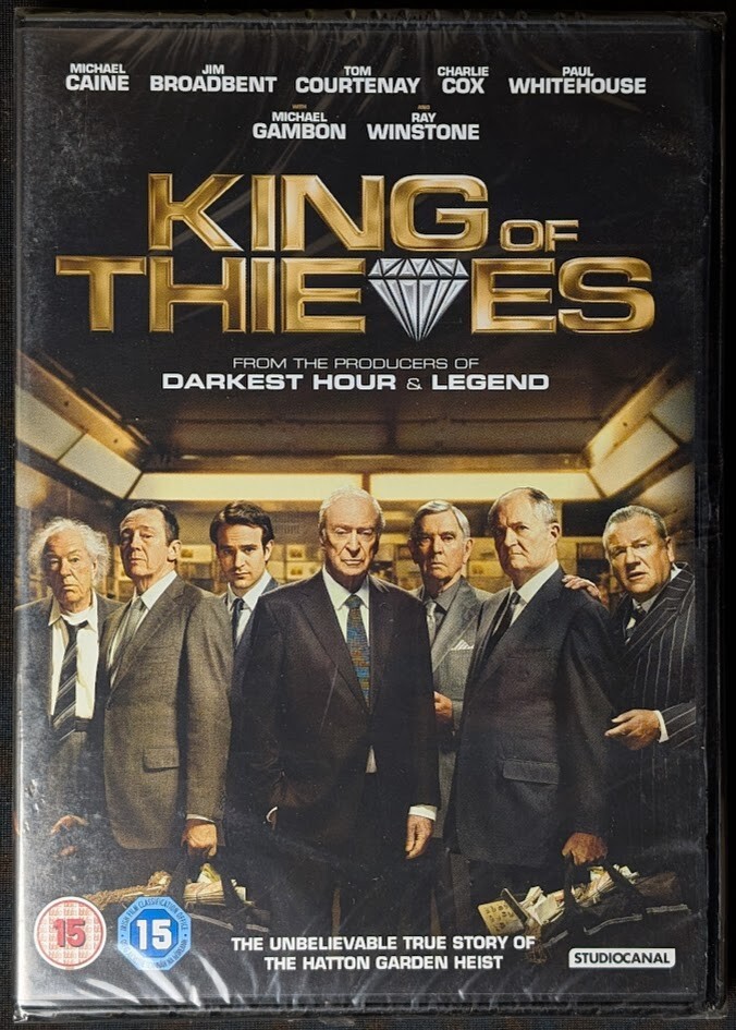 King of Thieves DVD, 2019, Brand New, Sealed.