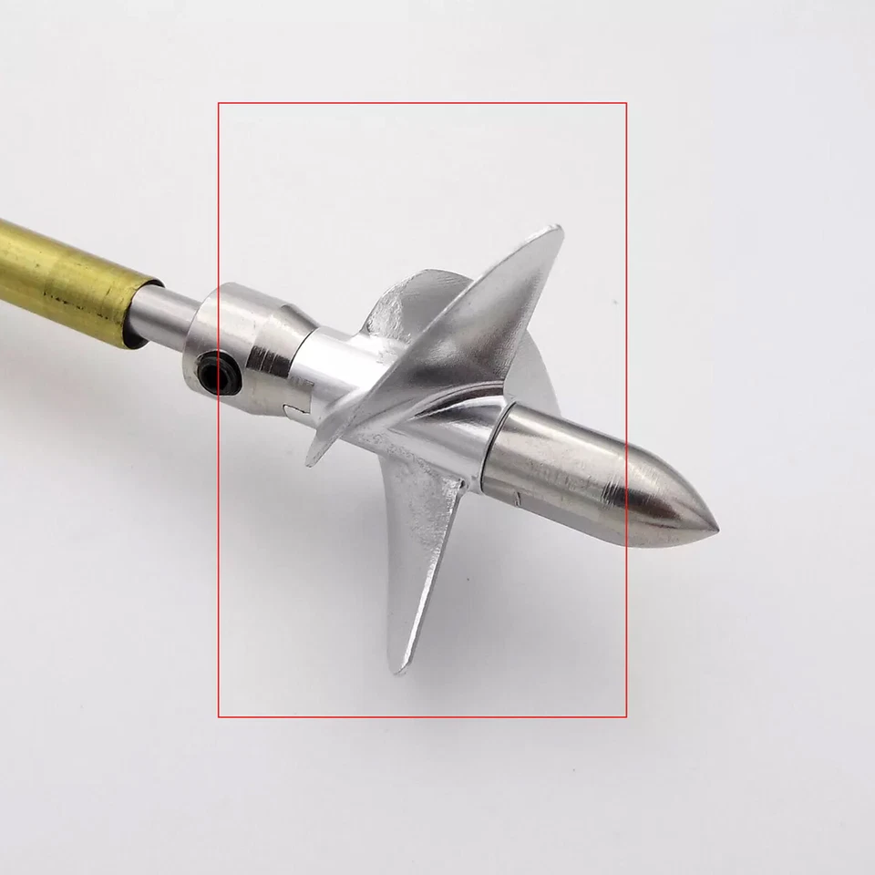 RC Boat Propeller CNC 4.76mm 3/16" 36/38/40mm P1.6 Prop for RC Speed Boat CAT - Image 2 of 4