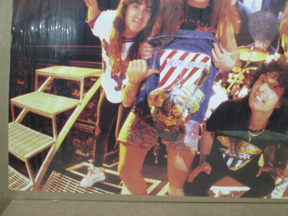Vintage Anthrax 1987 Poster metal band 18568 | eBay