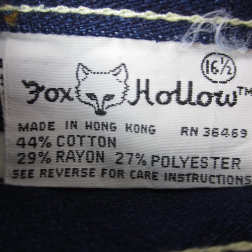 Fox Hollow Jeans Women's 16 Blue Dark Wash High Rise Mom Jeans - Picture 9 of 9