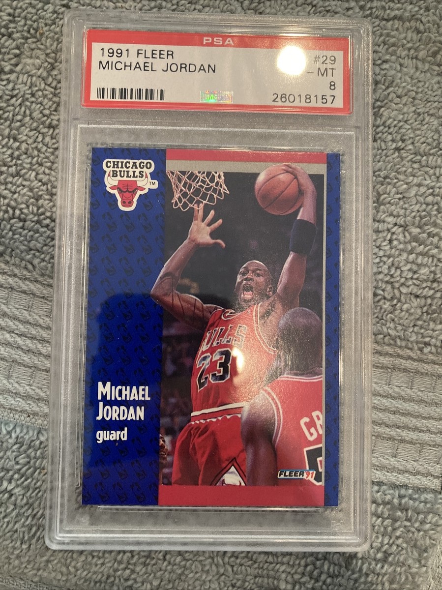 1991 - 1992 Fleer Michael Jordan Chicago Bulls #29