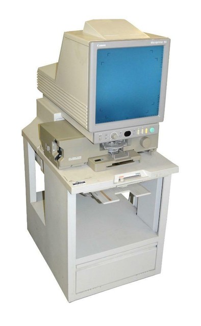 Canon Microprinter 90 M32043 Microfiche Microfilm Reader AUTOCARRIER