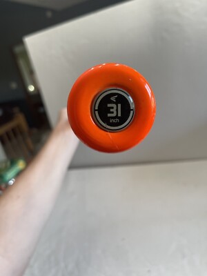 Batte Baseball Easton YSB18S150 Jeunesse – 27 Pouces, 17 Oz, Orange Vif