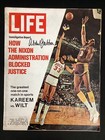 Wilt Chamberlain Abdul Jabbar Signed Life Magazine Basketball Autograph PSA/DNA