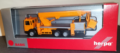 Herpa Basic 310932 MAN F8 Ruthmann Steiger, kommunal 1:87  H0 Modellauto in Ovp.