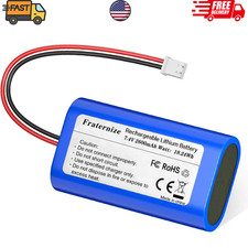 7.4V 2600mAh Rechargeable Battery Lithium li ion Batteries with XH2.54-2P Con..