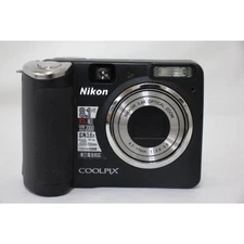 Nikon COOLPIX P50 CCD Digital Camera, Black, 8.1MP, 3.6x optical zoom，Time Lapse